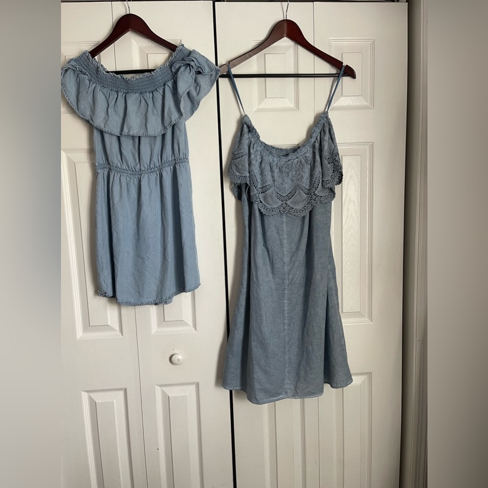 2 FOR $16 DEAL! Express (Xs on left- lots of stretch) and Knox rose( M on right)